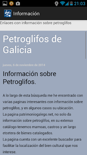 【免費旅遊App】Petroglifos de Galicia-APP點子