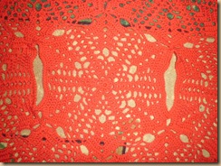 red crochet