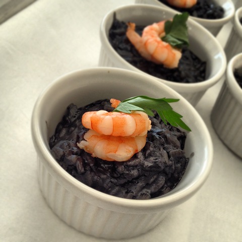 #266 - black squid ink risotto