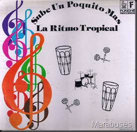 La Ritmo Tropical - Sube Un Poquito Mas (LP Front)
