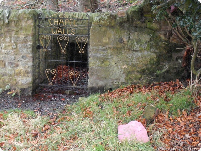 chapel walls well with pink stone