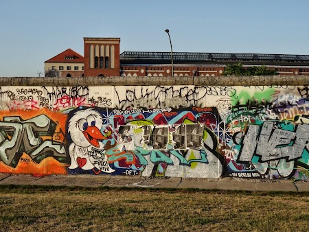 Obiective turistice Berlin: East Side Gallery - Zidul Berlinului