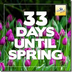 33 days till spring
