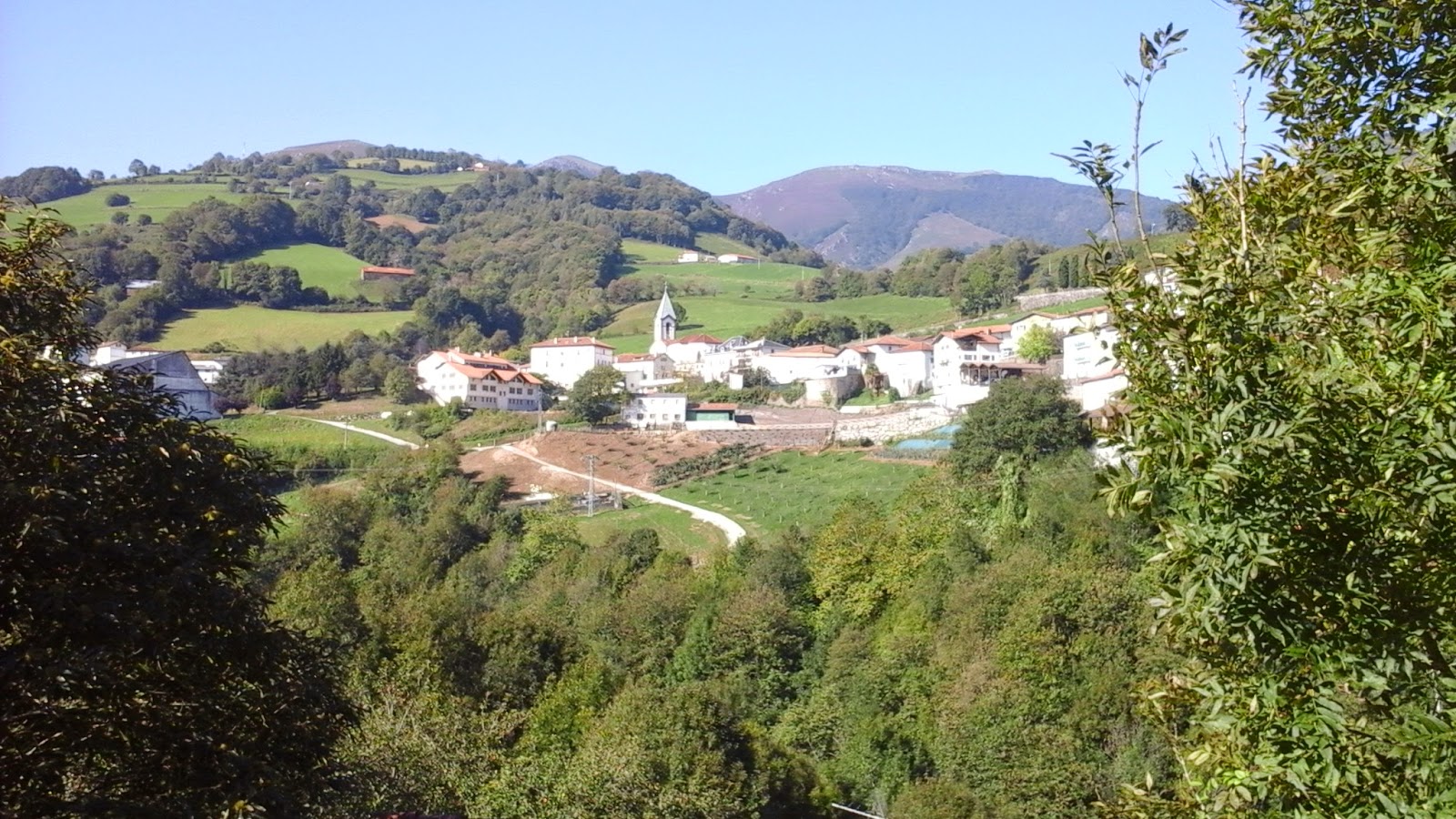 Our Boat Leaves the Harbor St. Jean to Valcarlos