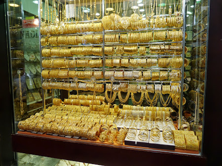 Bazarul de aur in Dubai