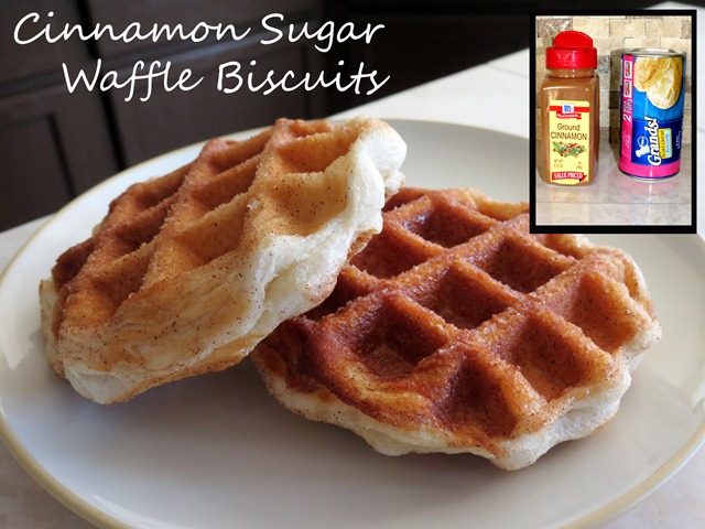 cinnamon sugar waffle biscuits fast cheap easy 3 copy