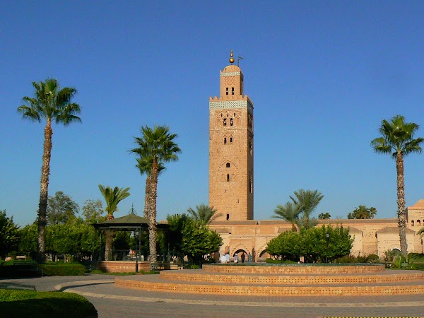 Imagini Marrakech: Koutoubia minaret 