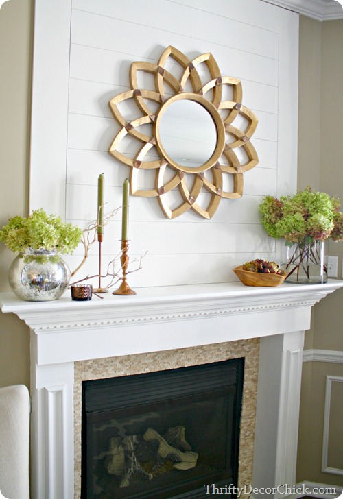 decorating a mantel