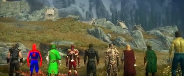 avengers age of ultron in skyrim 01