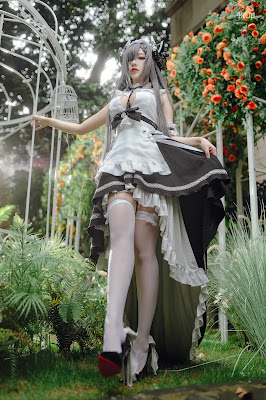 Coser@宮本桜 奥古斯特 女仆装