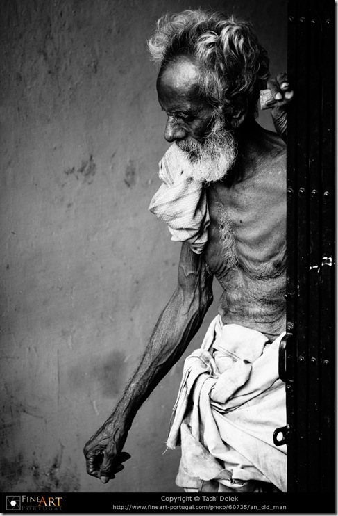 An old man © Tashi Delek