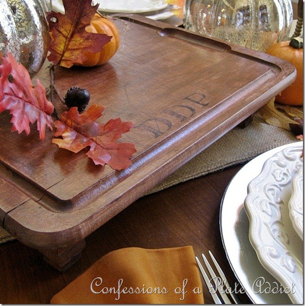 CONFESSIONS OF A PLATE ADDICT Pottery Barn Inspired Monogrammed Serving Board CONFESSIONS OF A PLATE ADDICT Pottery Barn Inspired Monogrammed Serving Board