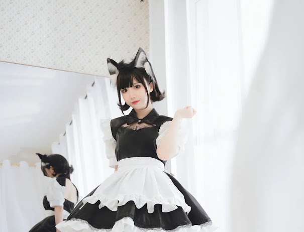 Coser@面饼仙儿 No.114 开胸女仆
