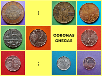 Coronas Checas Monedas
