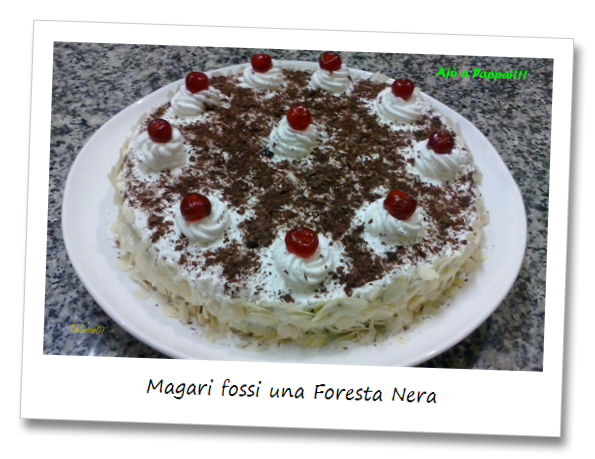 Fotografia della torta Magari fossi una Foresta Nera