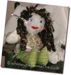 rag doll with apron