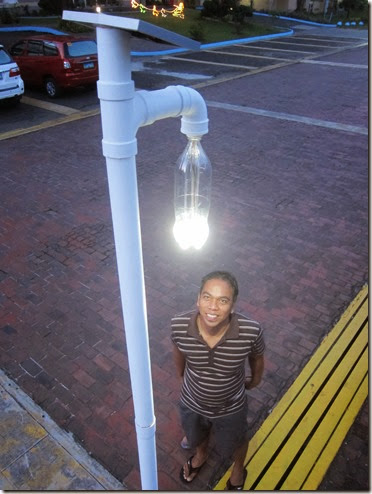 Liter of Light Street Lamp