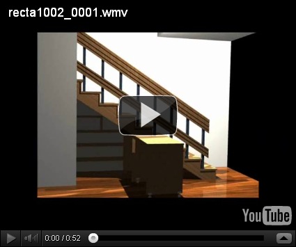 Muebles y Maderas: Escritorio bajo escalera