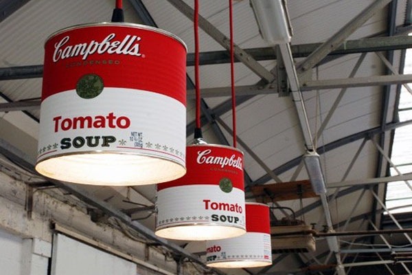 tomato-soup campbell's-luminária