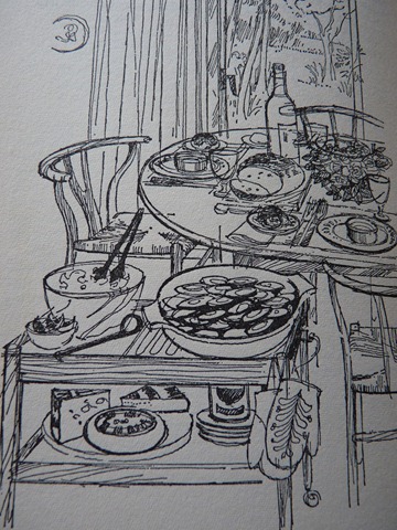 stool & cook book 007