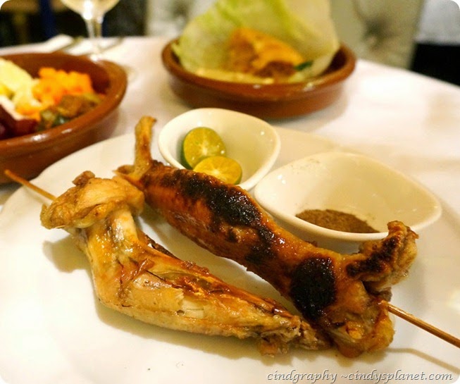 Hammam Tea Room grilled chicken wing