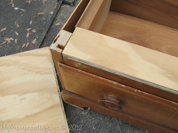Chest of Drawers into Bench (20)
