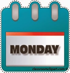Monday Calendar Clipart