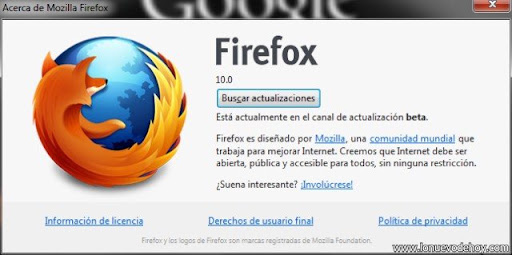 Firefox 10