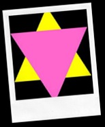 Gay. Jewish.Symbol