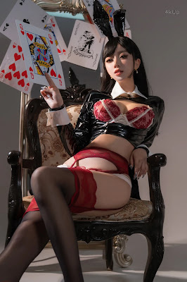 Coser@过期米线线喵 Vol.143 兔女郎