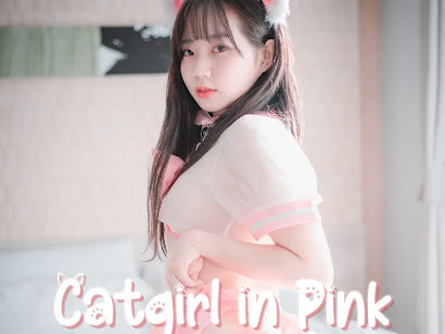 DJAWA Photo – Myu_a_ (뮤아) Catgirl in Pink