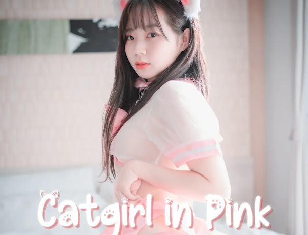 DJAWA Photo – Myu_a_ (뮤아) Catgirl in Pink