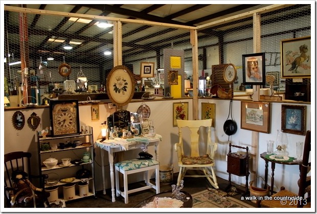 ideas for displaying antique booth
