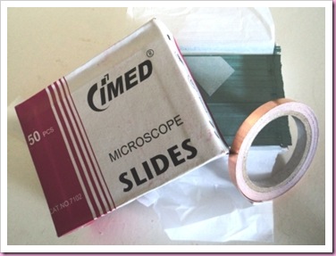 Microscope Slides for pendant Making