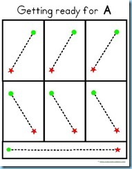 Getting Ready for Letter A