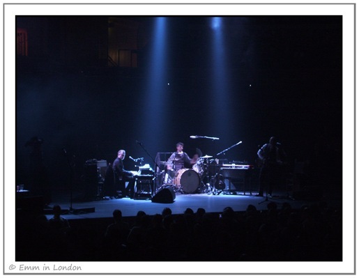 Mick Harvey Jean-Marc Butty John Parish supporting PJ Harvey at Royal Albert Hall