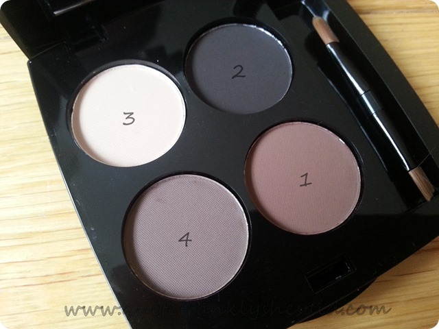 HD brows eyebrow eye brow palette vamp swatches