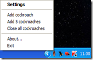 Cockroach on Desktop Cockroach on Desktop