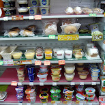 deserts at family mart in Roppongi, Japan 
