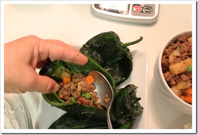 how to make Chiles rellenos Chiles rellenos beef picadillo