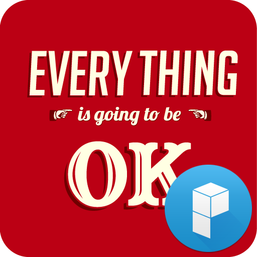 메탈빈티지EVERYTHING IS OK 런처플래닛 테마 LOGO-APP點子