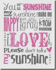 you-are-my-sunshine-typography
