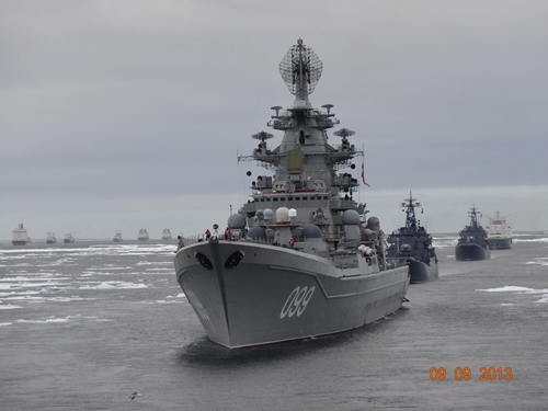 Арктический поход группы кораблей Северного флота