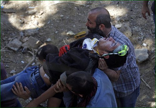 Турецкая полиция разгоняет протестующих