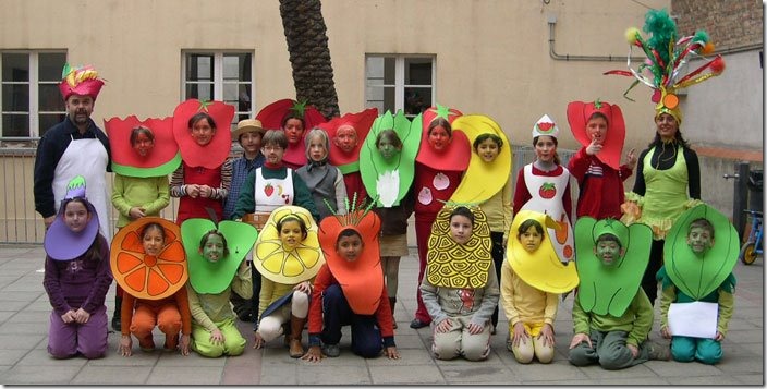 comunidad Silla engranaje Ideas para disfraz día de la alimentación - Colorear dibujos infantiles