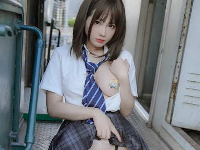 Coser@Nyako喵子 火车JK制服