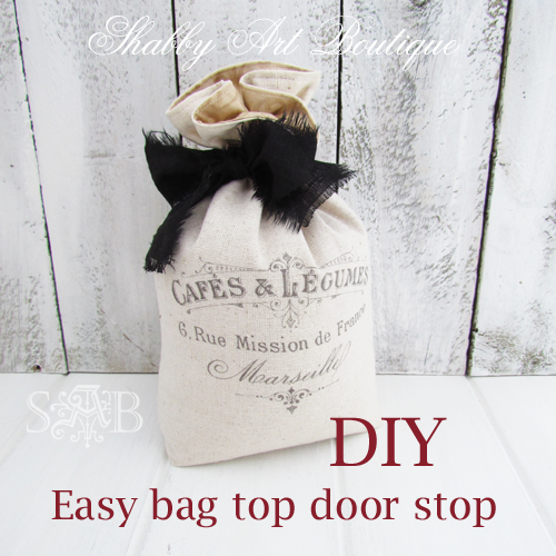 Shabby Art Boutique door stop 2