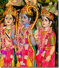 Sita, Rama and Lakshmana