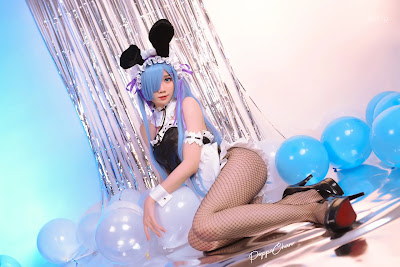 Coser@PoppaChan Rem Bunny Re-Zero