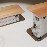 Tabke M 01/02
by Chou Yu-Jui

旅行時のみ利用するトランクを日常的に活用するテーブルのアイデア。